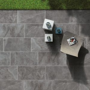 Panaria Frame Groove Porcelain Paving Patio Project
