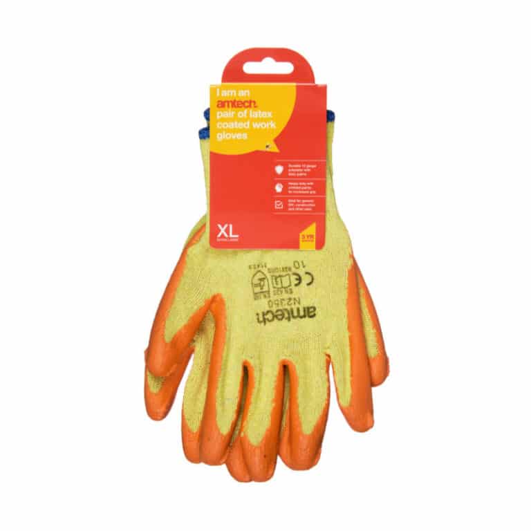 amtech yellow and orange gloves