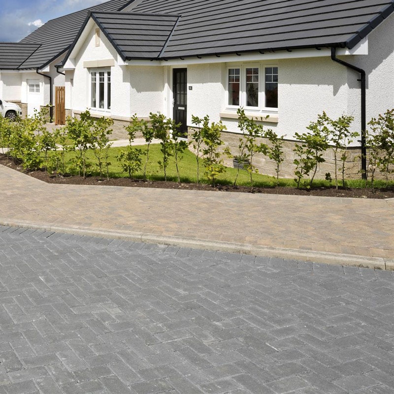 tobermore pedesta charcoal driveway project
