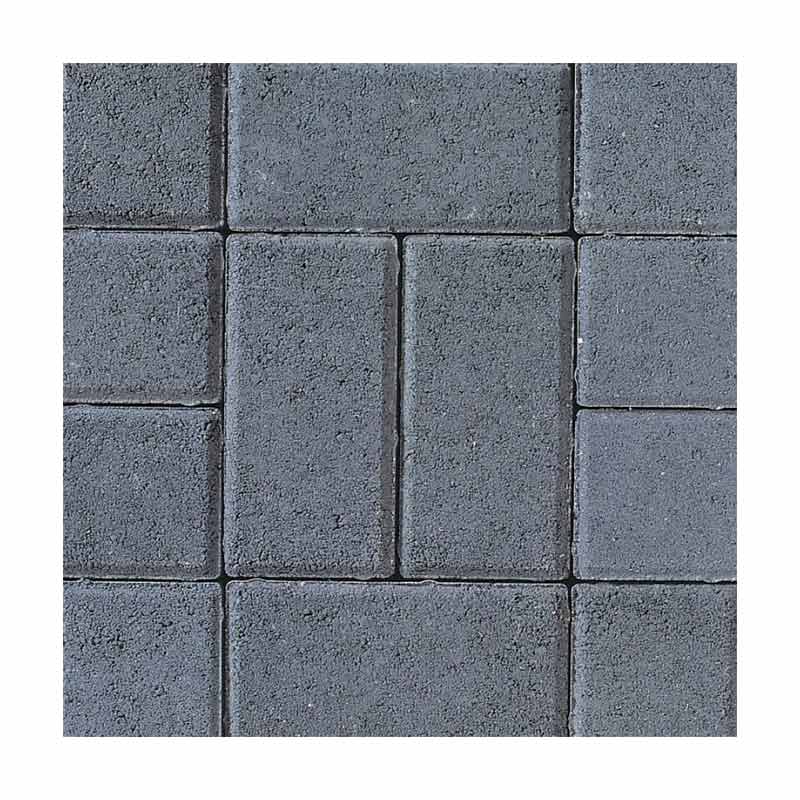 block paving in charcoal